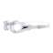 LUNETTES SPEEDO HYDROSITY 2.0 MASQUE AU UNISEXE CLAIR/BLANC 8 00446017882 photo 1