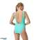 SPEEDO MAILLOT DE BAIN FEMME TEXTD CEINTURÉ DEEP U BK 1PC AF BLEU 8 00387416243 T34 D38 photo 2