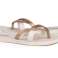 IPANEMA KLAPKI KIREI FEM BEIGE GOLD 81805 AT158 R.41/42 zdjęcie 3
