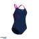 ARENA BADEMODE DAMEN REFLEKTIERENDER BADEANZUG SWIM PRO BACK NAVY SHOCKING PINK 007336/790 D36 Bild 6