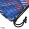 SPEEDO RUCKSACK BEDRUCKTE NETZTASCHE UNISEX ROT/WEISS/BLAU 8 1281316696 35L Bild 2