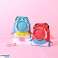 AQUA SPORT RYGGSEKK JUNIOR SPACE ALIEN ROSA AS2641 STØRRELSE 36x28cm bilde 3