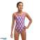 FUNKITA BADEDRAKT FOR JENTE, ENKELT STRIP, PEN GUY FKS030G7190214 UK30 14 176 bilde 2