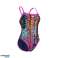 ARENA BADEMODE DAMEN ARENA WENDEBADEANZUG CHALLENGE BACK ROYAL MULTI PINK 006633/890 D36 Bild 5