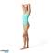 SPEEDO MAILLOT DE BAIN FEMME TEXTD CEINTURÉ DEEP U BK 1PC AF BLEU 8 00387416243 T36 D40 photo 5