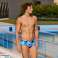 FUNKITA BADSHORTS SIDEWINDER FUNKY TRUNKS LOTSA LEAVES FTS015M7208036 AUS/UK36 D6 storlek L bild 3