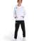 ARENA SWEATSHIRT JR TEAM HOODED SWEAT PANEL WHITE 004919/100 10 11 140 image 6