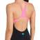 КУПАЛЬНИКИ ARENA ЖІНОЧІ FOGGY DOTS SWIM PRO ЧОРНИЙ SHOCKING PINK 007986/590 D38 зображення 3