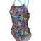 Жіночий купальник ARENA SWIMWEAR VIVID REPEAT, сірий, багатошаровий, 009068/580 D34 зображення 5