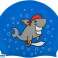 Aqua Speed Nuorten uimalakki KIDDIE Shark sininen kuva 2