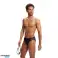 SPEEDO HERREN MEDLEY LOGO BADEANZUG 7CM BRF AM SCHWARZ/GRAU 8 0973916907 T30 D3 Bild 1