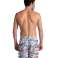 ARENA SHORTS MEN'S ARENA WATER PRINTS BEACH BOXER AO WHITE TURQUOISE MULTI 007153/181 XL image 1