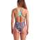 Жіночий купальник ARENA SWIMWEAR VIVID REPEAT, сірий, багатошаровий, 009068/580 D34 зображення 1
