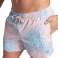 ARENA MEN'S BEACH BOXER SHORTS WHITE PURPLE MULTI 007159/191 M image 3
