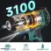 Chave de impacto sem fio 36V Chave de impacto sem fio com 2 x bateria de 2,0 Ah, carregador foto 3
