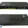 МИКС от настолни комутатори Netgear D-Link HP ZyXEL 8 порта / PoE картина 1