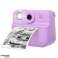 48MP Instant Print Camera with Dual Lens and 1080P HD Video - Pink image 5