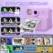 48MP Instant Print Camera met dubbele lens en 1080P HD-video - Paars foto 6