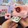 Instant Camera - Цифровая камера для детей с бумагой для печати и 16G TF Card - видеокамера с цветными ручками - розовый изображение 2