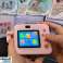Instant Camera - Digital Camera Children with Printing Paper &amp;amp; 16G TF Card - Video Camera with Colored Pens - Blue image 2