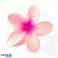 Fermoir pince à cheveux XL fleur OMBRE rose mat 7,5 x 7,5cm SP382 photo 2