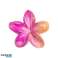 Fermoir pince à cheveux XL fleur OMBRE rose-orange 7.5 x 7.5cm SP381 photo 2