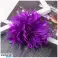 Broche décorative, barrette 2en1 plumes violettes BZ207FIO photo 1