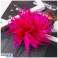 Broche décorative, barrette 2en1 plumes fuchsia BZ207F photo 2