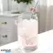Visok kozarec s slamo, METULJI roza 500 ml, 1 kos - SZK163 fotografija 1