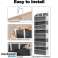 Hanging organizer that holds up to 20 kg STORANO gray image 2