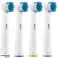 Oral B aikuisten hammasharja musta 4 kpl. Tarkka 2x kotelon puristin kuva 4
