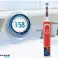 Braun Oral b Vitality 100 SpiderMan 4 kartáčkové hlavice dětské červené fotka 5