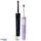 Oral B Vitality Pro D103 Duo Siyah/Lila Menekşe 4 zam. hassas 2x kasa fotoğraf 1
