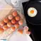 Plastbeholder med lokk for egg bilde 5
