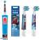 Oral B Vitality Pro D103 Spiderman zobu birste 2x Oral B EB10s Spiderman birstes galva jauns Korpuss balts freebies attēls 3