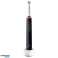 Oral B Pro 3 3000 Sensitive Clean zobu birste Melna 8 gr. precizitāte attēls 2