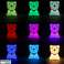 Night light silicone white RGB doggy image 3