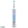 Oral B Vitality Pro 103 Dondurulmuş Diş Fırçası 4x Yedek Başlık EB 10A Renkli Kılıf Beyaz fotoğraf 1