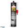 6x Pattex Fix PVC&amp;ALU Kleber 440g Weiß Skeleton Squeezer Bild 1