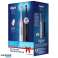 Oral B Pro 3 3900 zobu birste Melnā baltā divu iepakojumu futrālis Melnbalts attēls 3