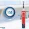 Braun Oral b Vitality 100 SpiderMan 4 suku galvas bērniem sarkans attēls 5