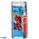 ELEKTRICKÝ ZUBNÍ KARTÁČEK ORAL B VITALITY SPIDERMAN 8 hlav zam kryt párátka squeezer fotka 3