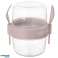 Recipiente de iogurte com colher e garfo 370ml foto 3