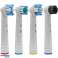 Oral B Pro 3 3900N Diş Fırçası Siyah Pembe İkili Paket Hassas w / a kafa karışımı fotoğraf 3