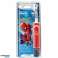 Braun Oral b Vitality 100 SpiderMan 4 kartáčkové hlavice dětské červené fotka 2