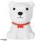Night light silicone white RGB doggy image 1