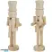 Tétel 38405 darab DIY diótörő fa 25,5 cm 2 válogatott laza kép 1