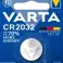 Varta CR2032 Lithium Button Battery 3V – Blister pack of 1pc image 1