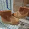 Botas forradas para mulheres - tamanhos de cor camel 36-41 - venda por paleta foto 1