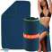 SCHNELL TROCKNENDES MIKROFASER-HANDTUCH 80X150cm Sport für Fitnessstudio Schwimmbad LARGE MICRO-DRY Bild 2